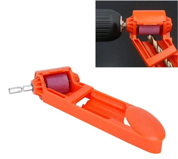 Wangcmcol Affûteuse De Forets Pour Meuleuse D'Angle - Attachement Puissant En ABS Pour Forets De 2 à 13mm (Noir)